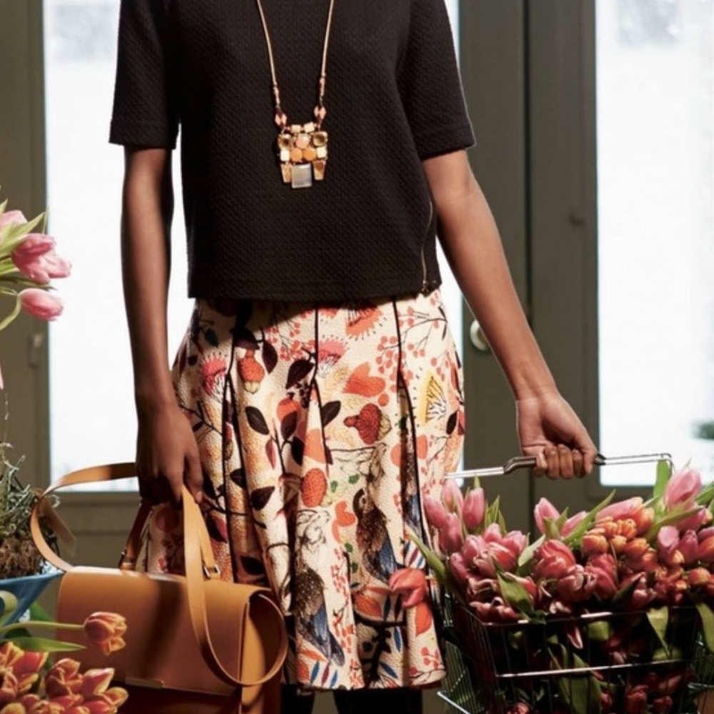 Anthropology Eva Franco Songbird Skirt